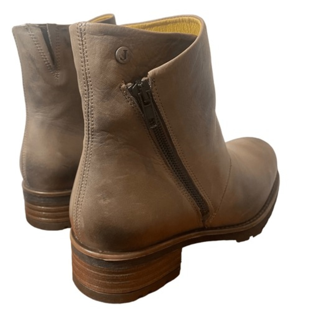 NWT Jafa 482 Malto Brown Ankle Boots Size 38‎ - Picture 3 of 11